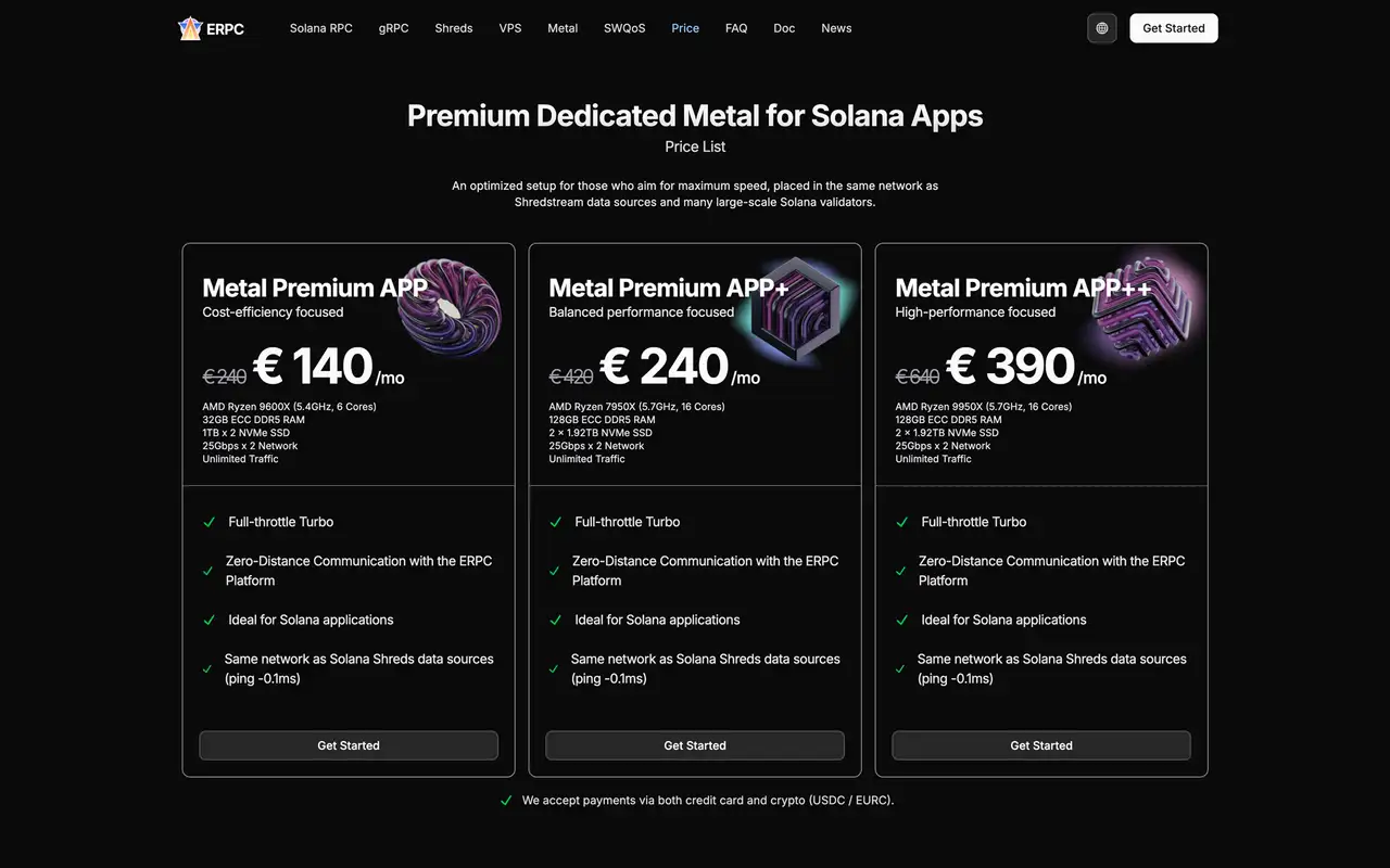 Metal Premium APP Price