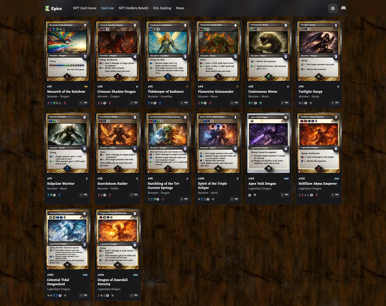 Buidlers Guild Multi Monster Cards EN