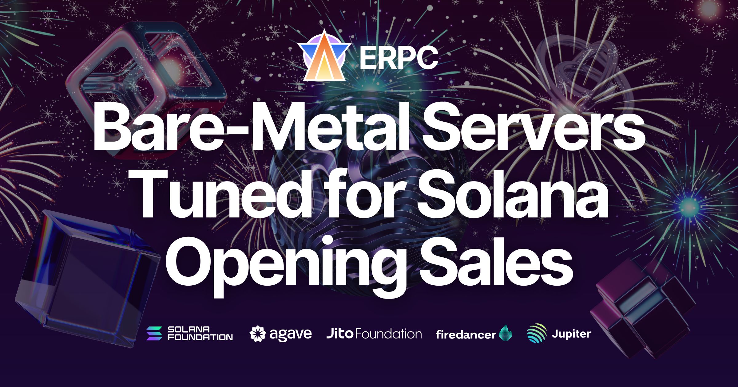 Tuned Bare-Metal Servers for Solana (Testnet, Mainnet, and RPC) Now Available — Opening Sale Launched