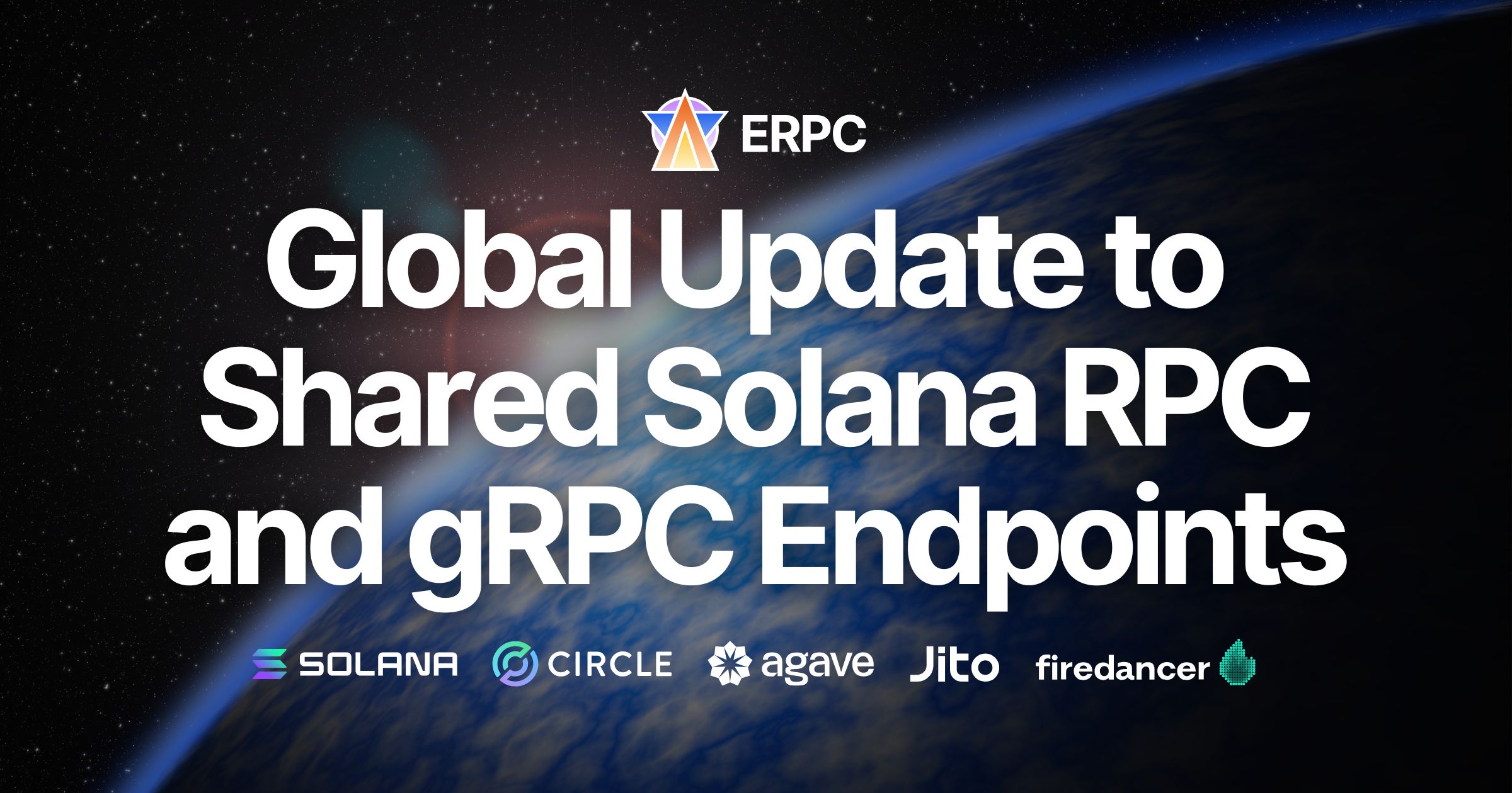 ERPC Implements a Global Update to Shared Solana RPC and gRPC Endpoints