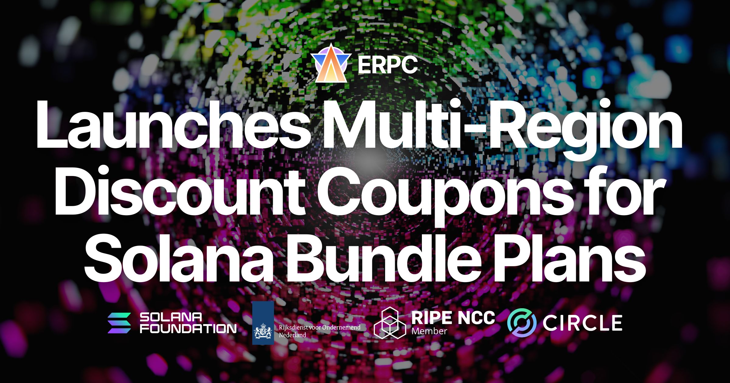 ERPC launches multi-region discount coupons for Solana Bundle plans, enabling global acceleration and cost optimization